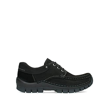 Wolky Comfort Schnürschuhe Fly - 16000 Nubukleder schwarz - 42 im Sale